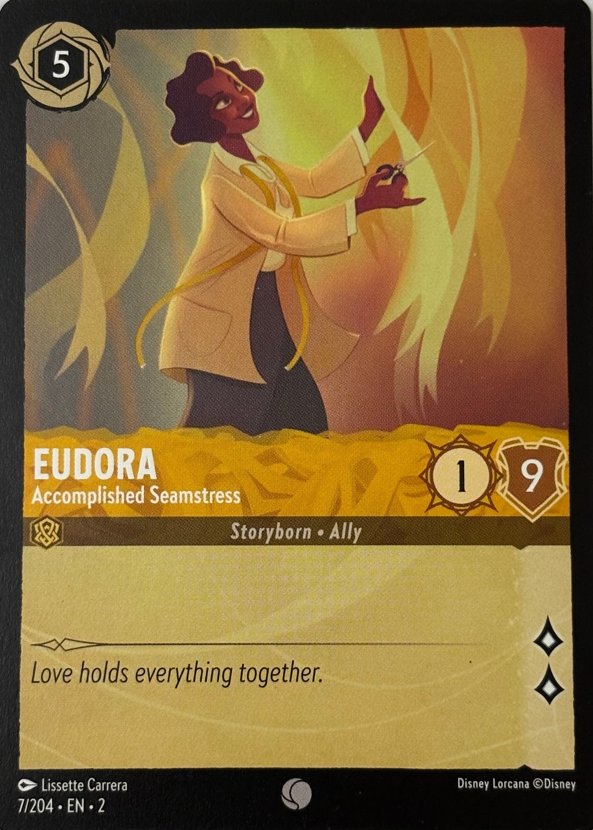 Disney Lorcana Eudora 7/204