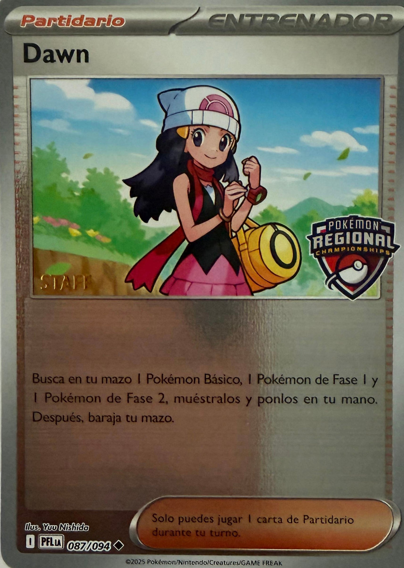 Pokemon Tcg Dawn 087/094 Staff Pokemon Regional