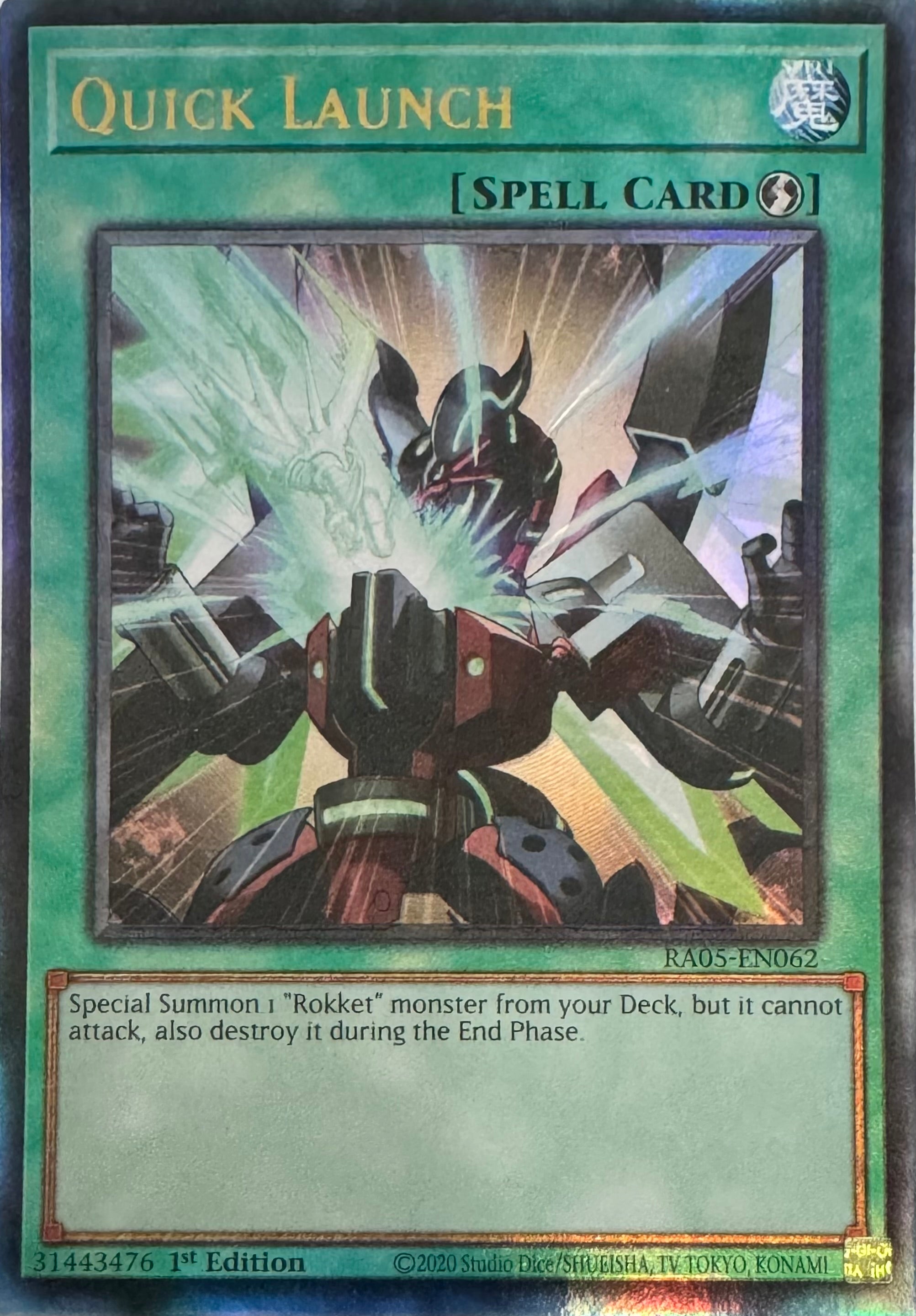 Yugioh! Quick Launch Ra05-en062 1st Edition Ultimate