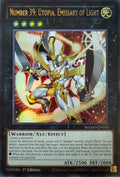 Yugioh! Number 39: Utopia, Emissary Of Light Mamo-en010 1st Edition Ultra Rare