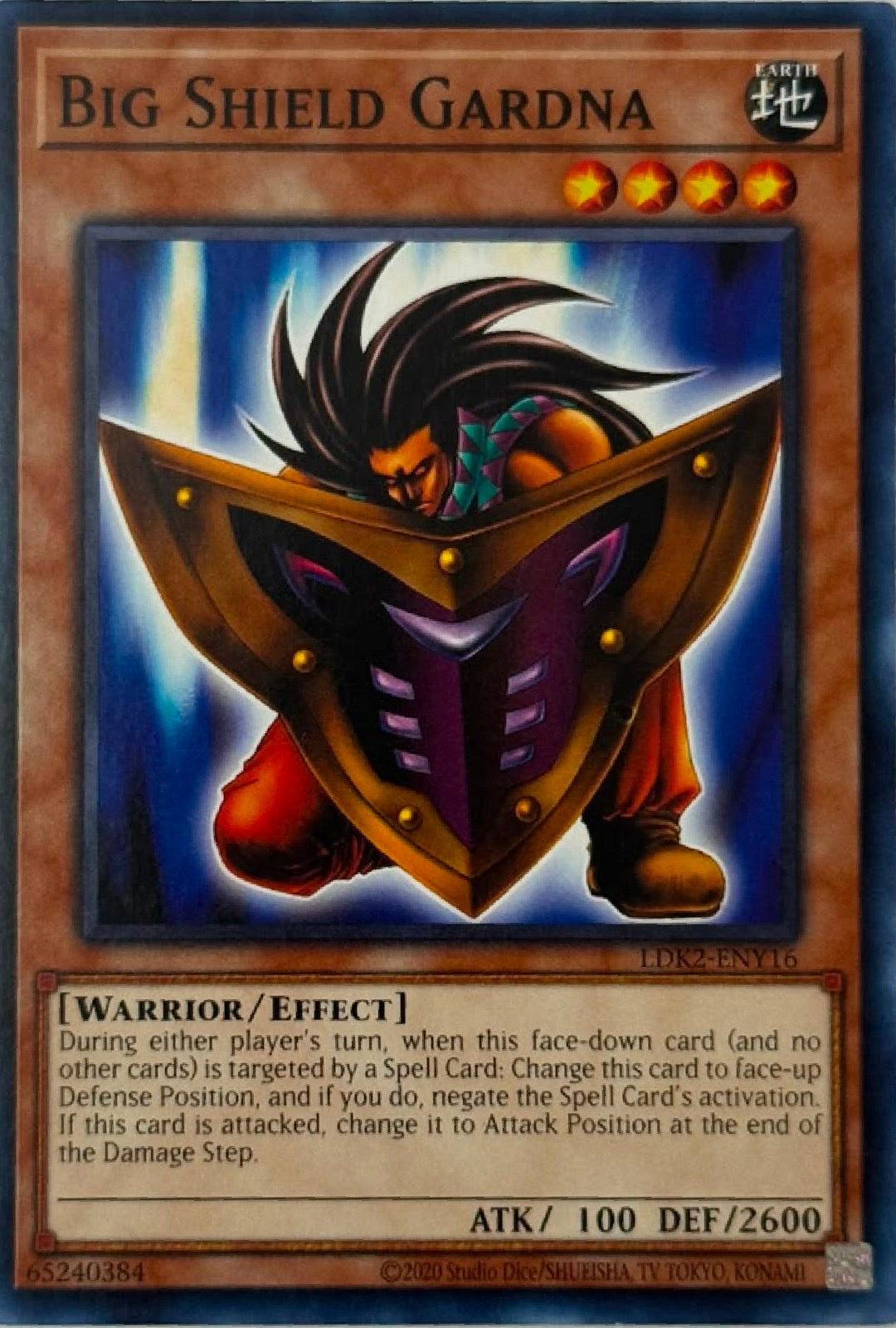 Yugioh! Big Shield Gardna Ldk2-eny16