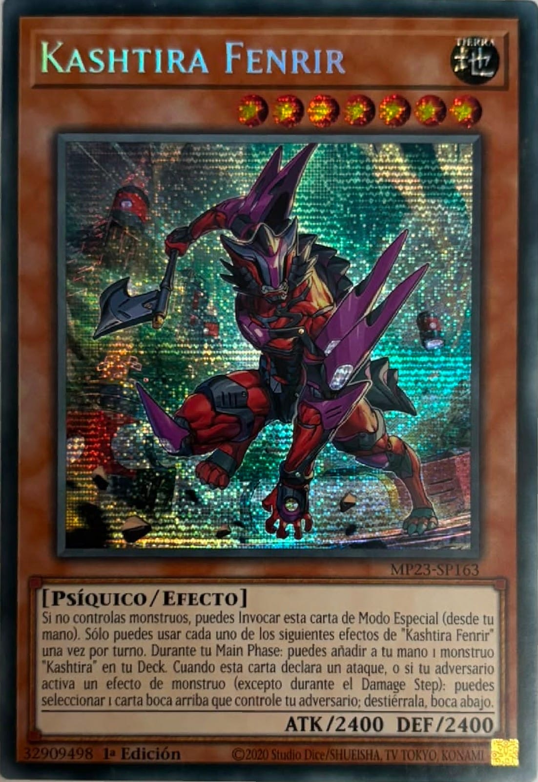 Yugioh! Kashtira Fenrir Mp23-sp163