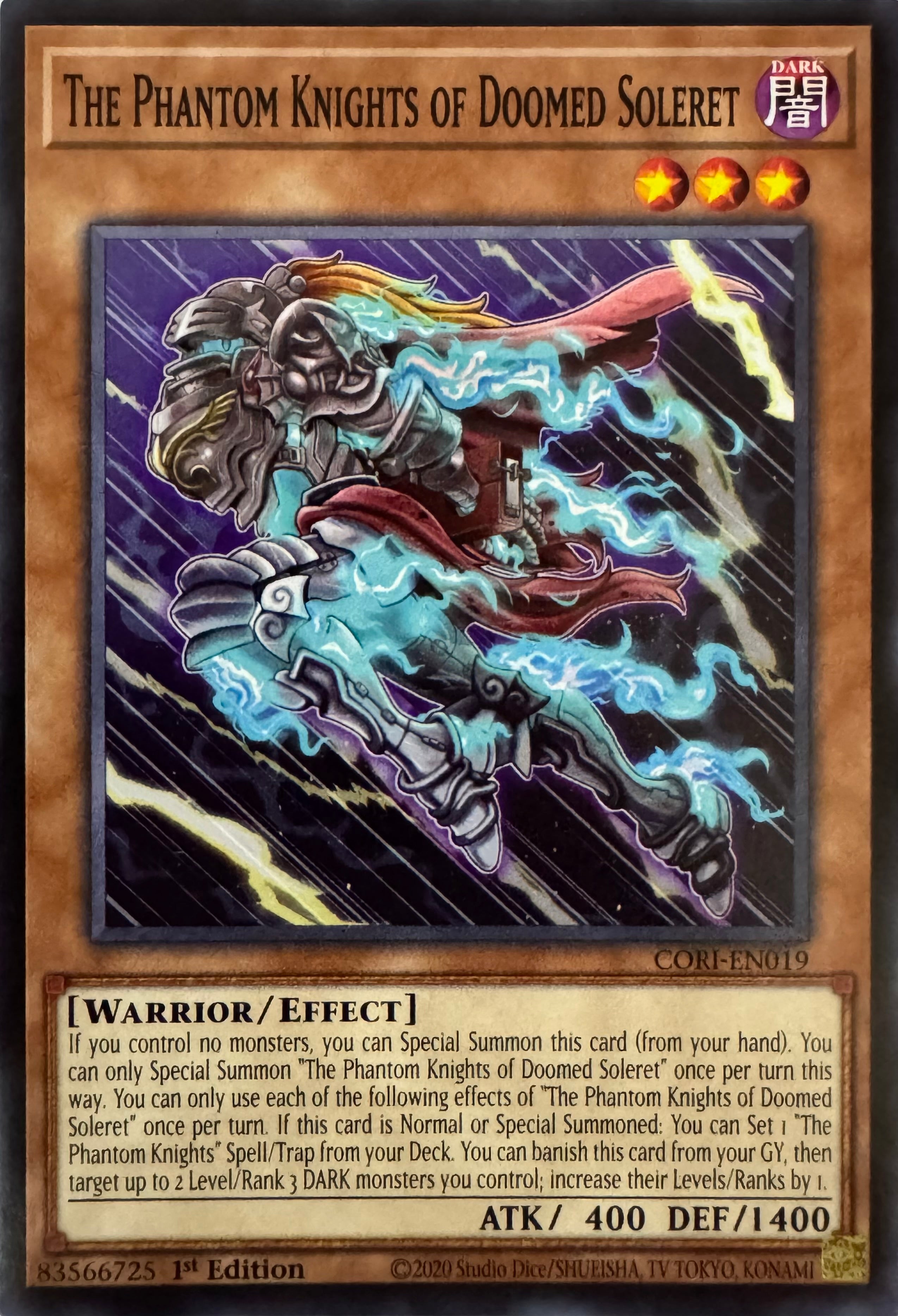 Pokemon Tcg The Phantom Knights Of Doomed Soleret Cori-en019 1st Edition