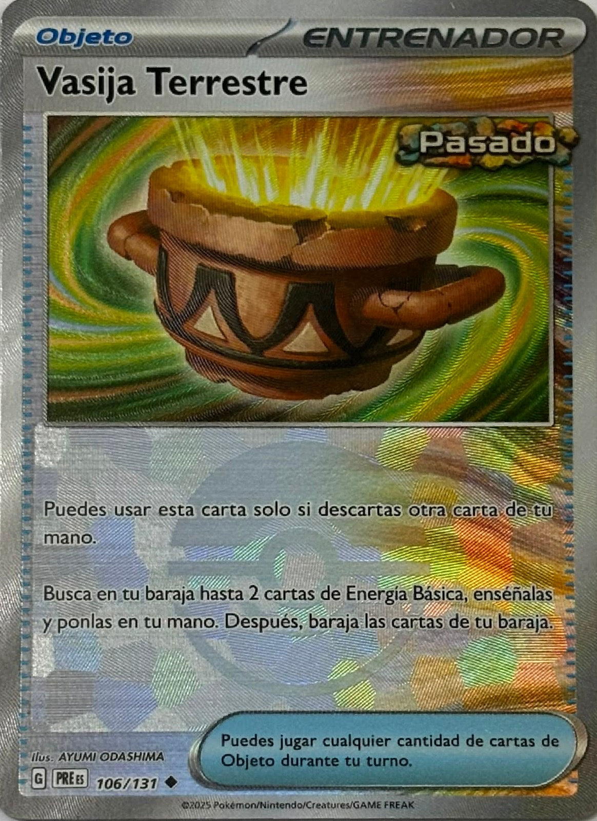 Pokemon Tcg Vasija Terrestre 106/131 (Poke Ball)