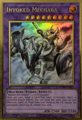 Yugioh! Invoked Mechaba Mged-en025 1st edition Gold rare