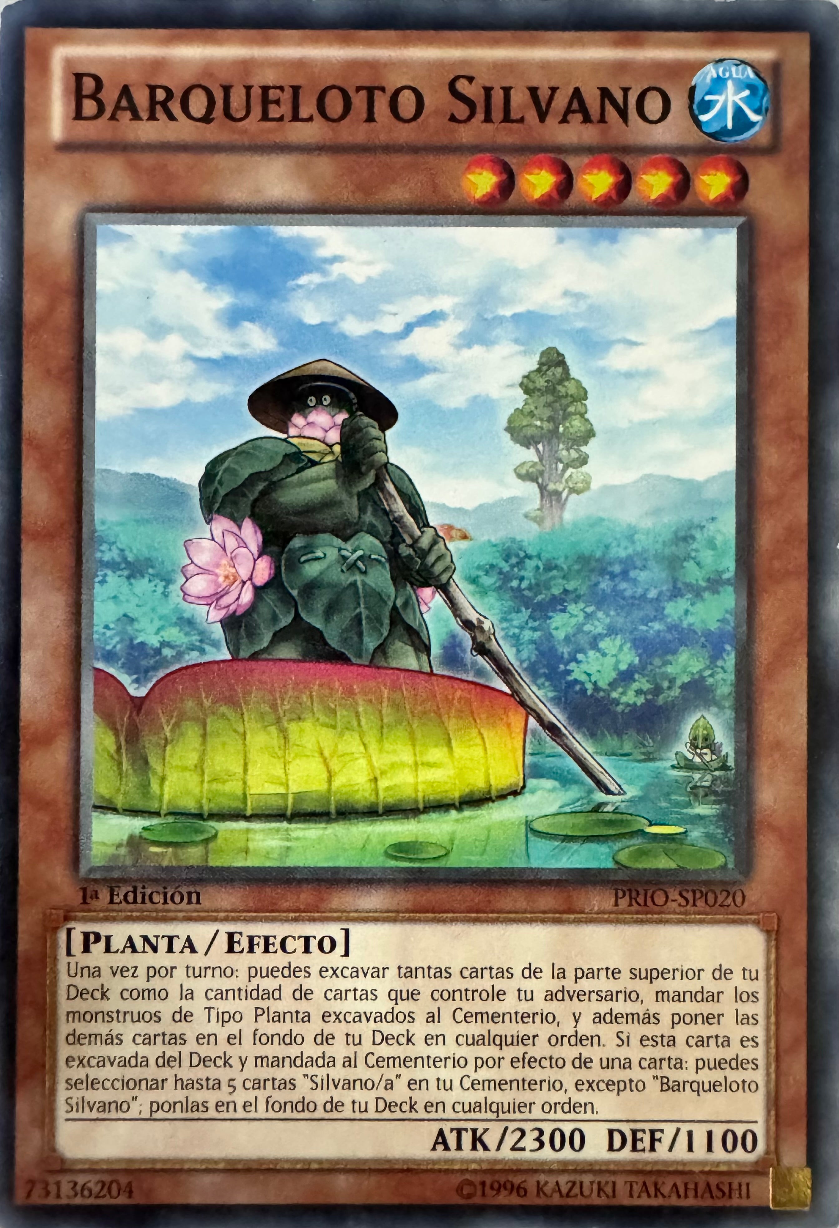 Yugioh! Barqueloto Silvano Prio-sp020 1a Edición