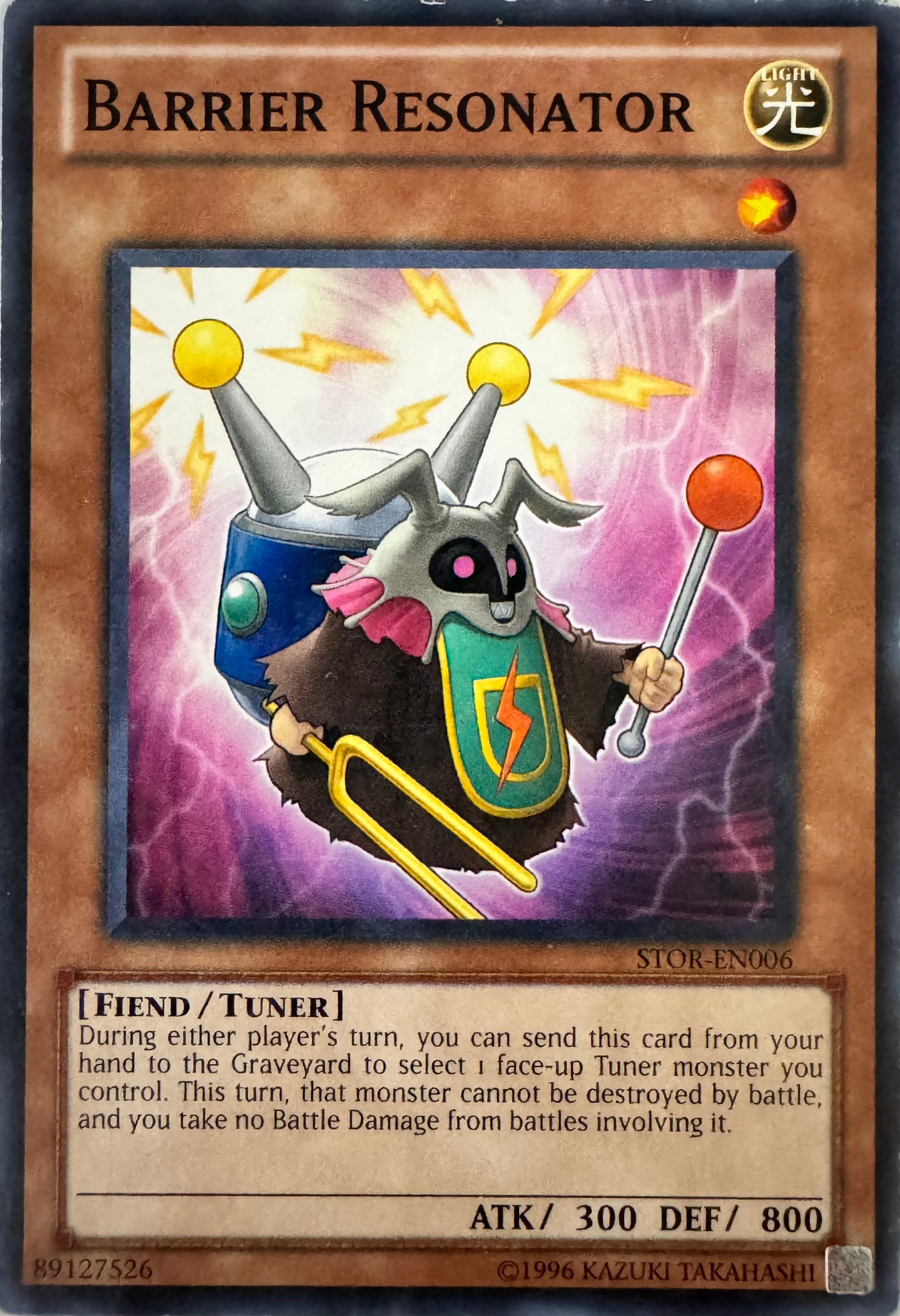 Yugioh! Barrier Resonator Stor-en006