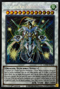 Yugioh! Crystal Clear Wing Over Synchro Dragon Lavd-ens34 1st Edition Secret