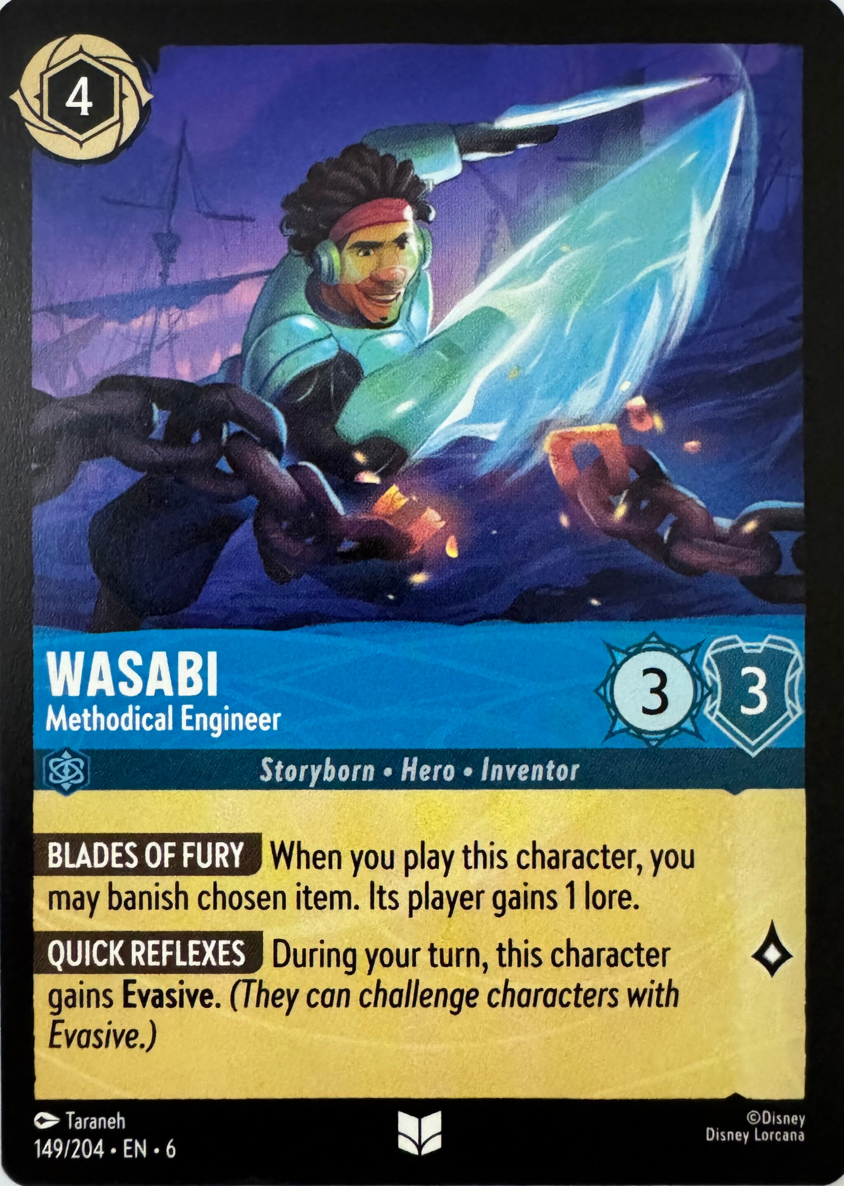 Disney Lorcana Wasabi 149/204