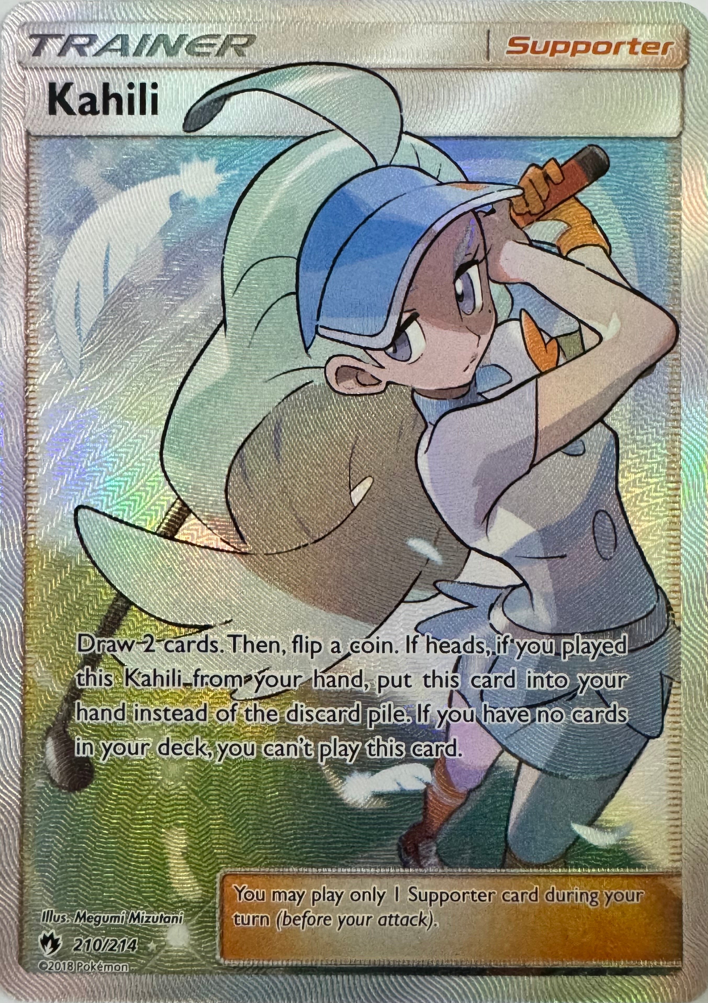 Pokemon Tcg Kahili 210/214