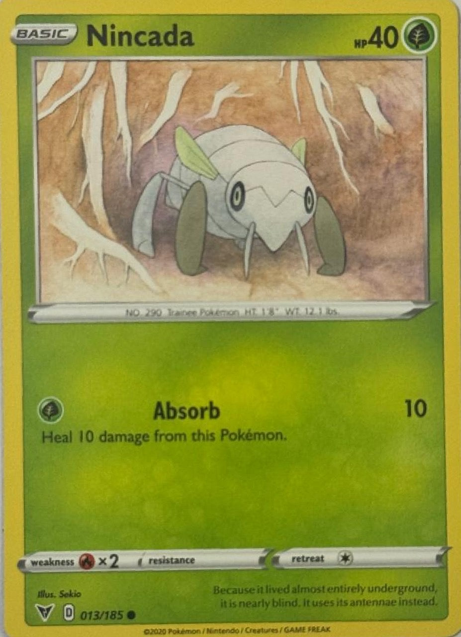 Pokemon Tcg Nincada 013/185