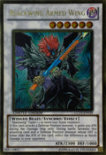 Yugioh! Blackwing Armed Wing Gld3-en039 Limited Edition Gold rare