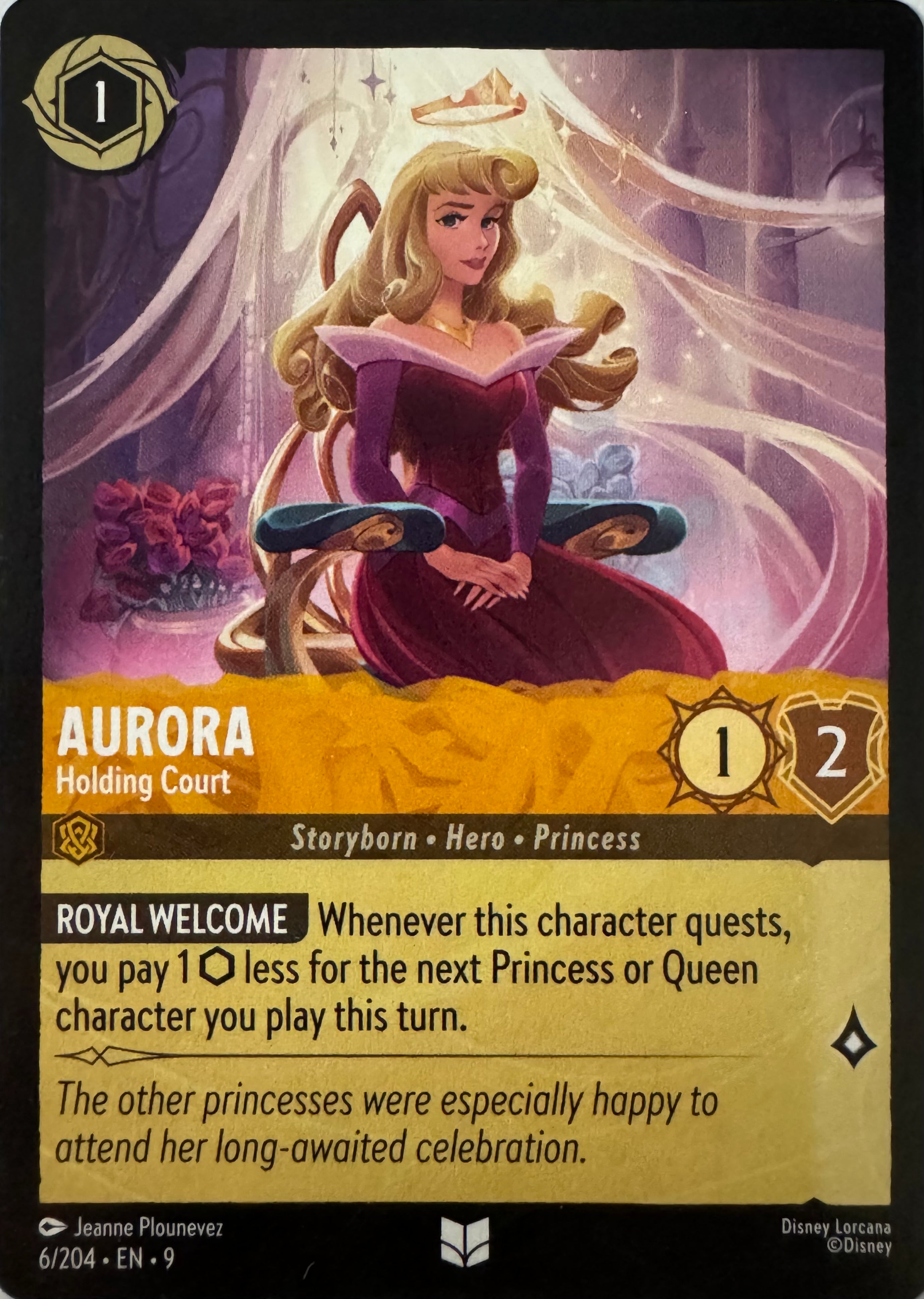 Disney Lorcana Aurora 6/204