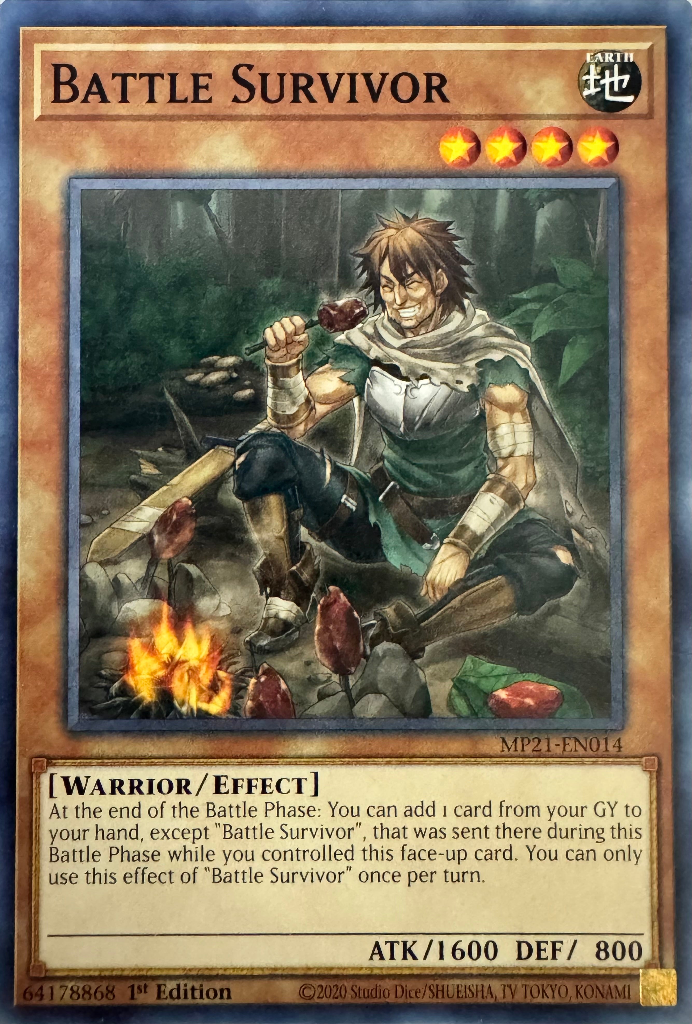 Yugioh! Battle Survivor Mp21-en014 1st Edition