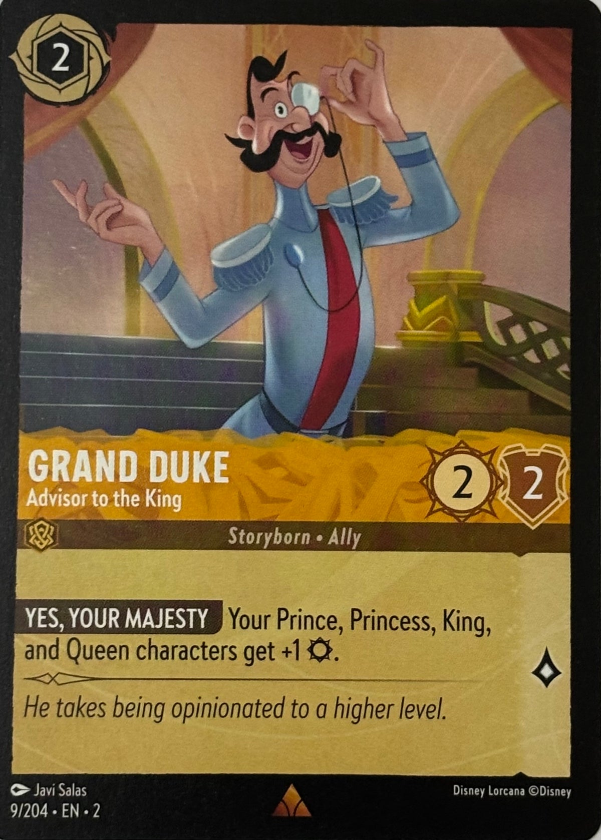 Disney Lorcana Grand Duke 9/204