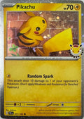 Pokemon Tcg Pikachu 051/162 holo cosmos (Pokemon Day)