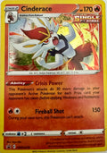 Pokémon Tcg Cinderace Swsh278 (Single Strike) Stamped
