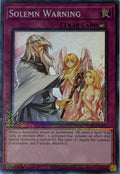 Yugioh! Solemn Warning Ra02-en078 1st edition Collector