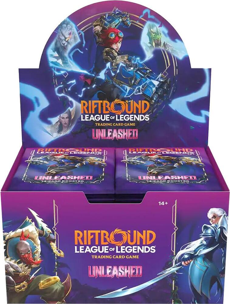 Riftbound League of Legends Unleashed Booster Box sellada