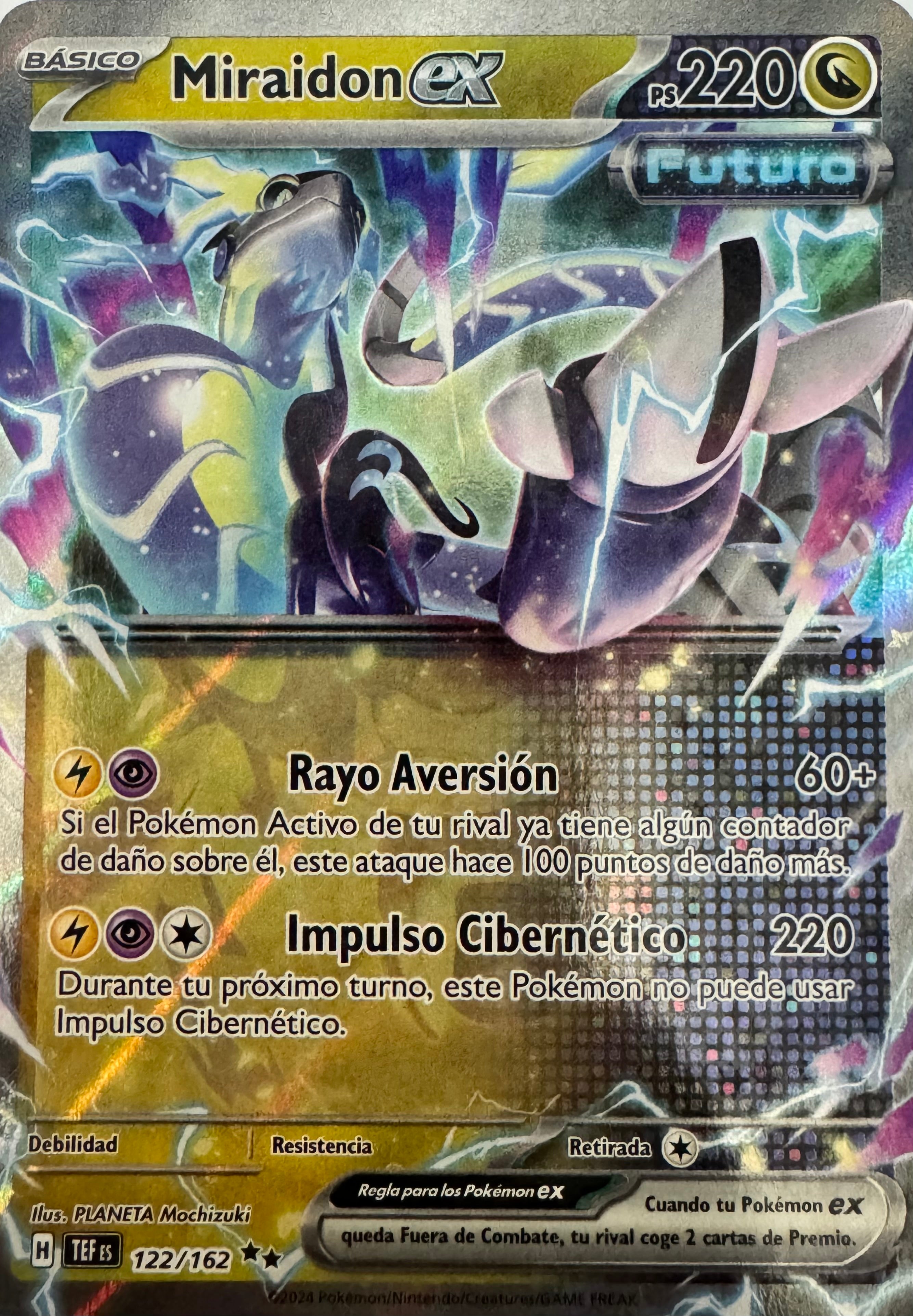 Pokémon Tcg Miraidon Ex 122/162