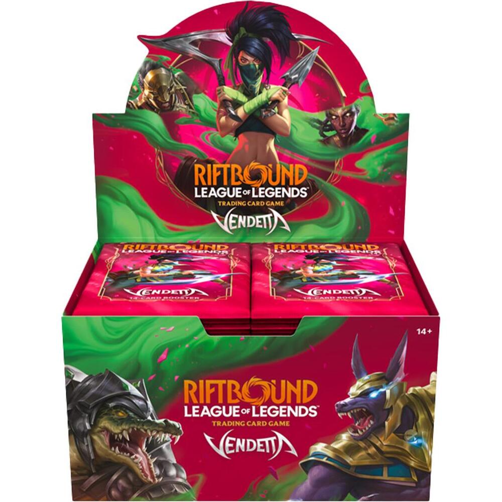 Riftbound League of Legends Vendetta Booster Box sellada
