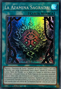 Yugioh! La Azamina Sagrada Rota-sp053 1a edición Super rare