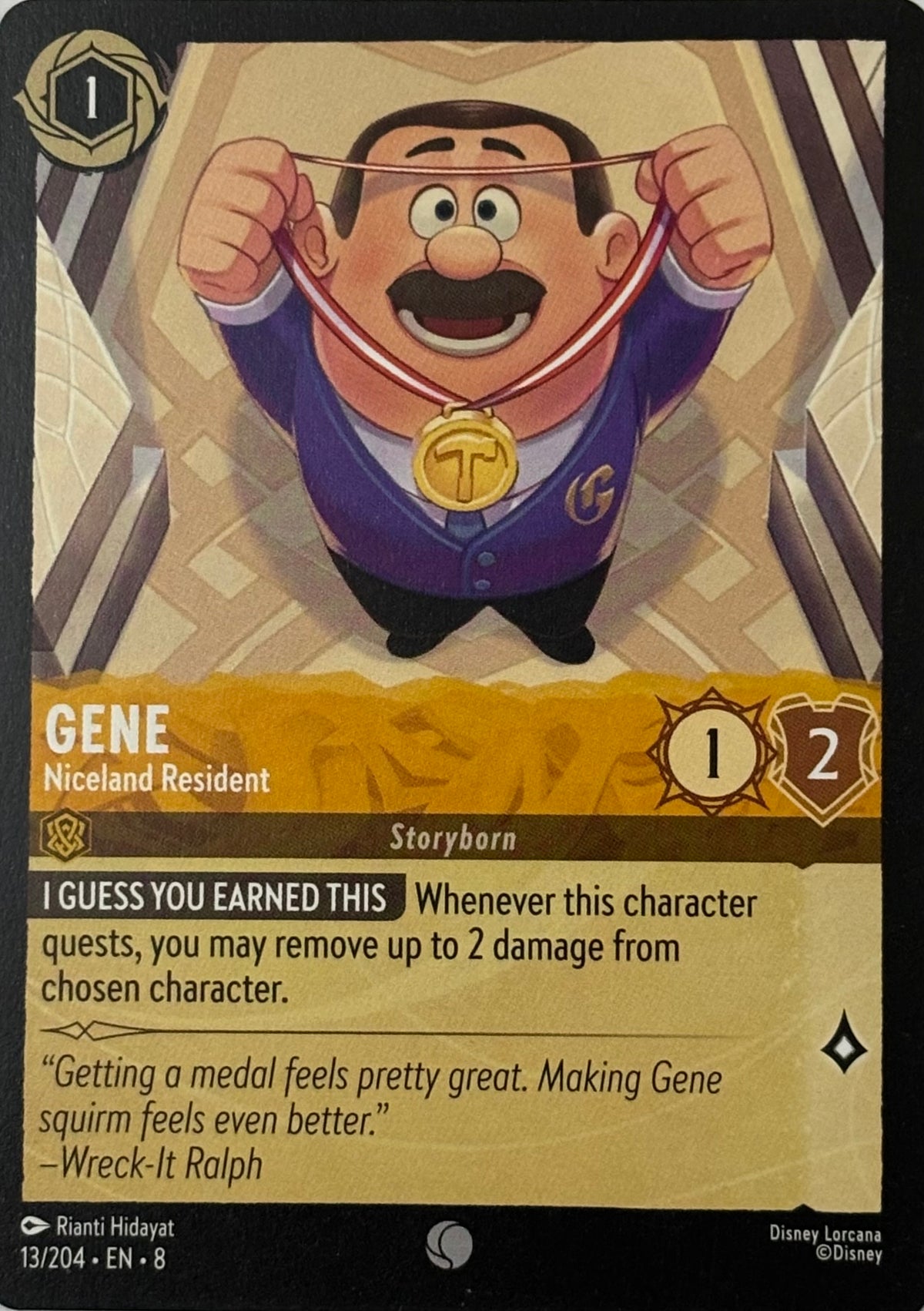 Disney Lorcana Gene 13/204