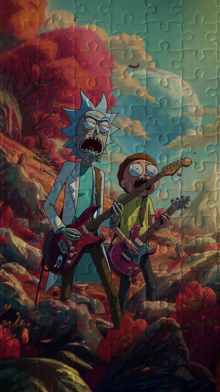 Rompecabezas Rick And Morty 120 Piezas