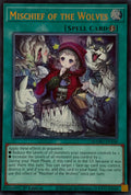 Yugioh! Mischief Of The Wolves Mamo-en108 1st edition Ultra rare