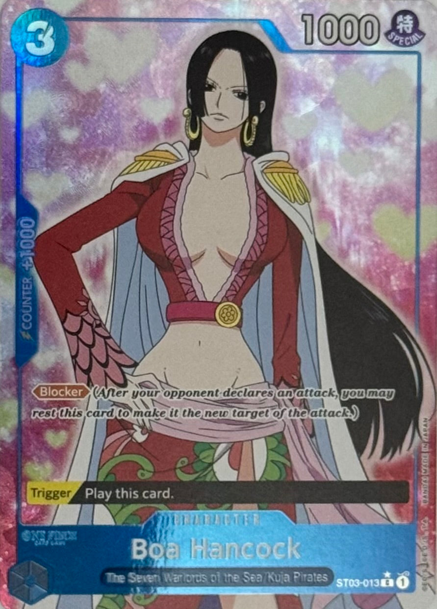 One Piece Tcg Boa Hancock St03-013 Foil