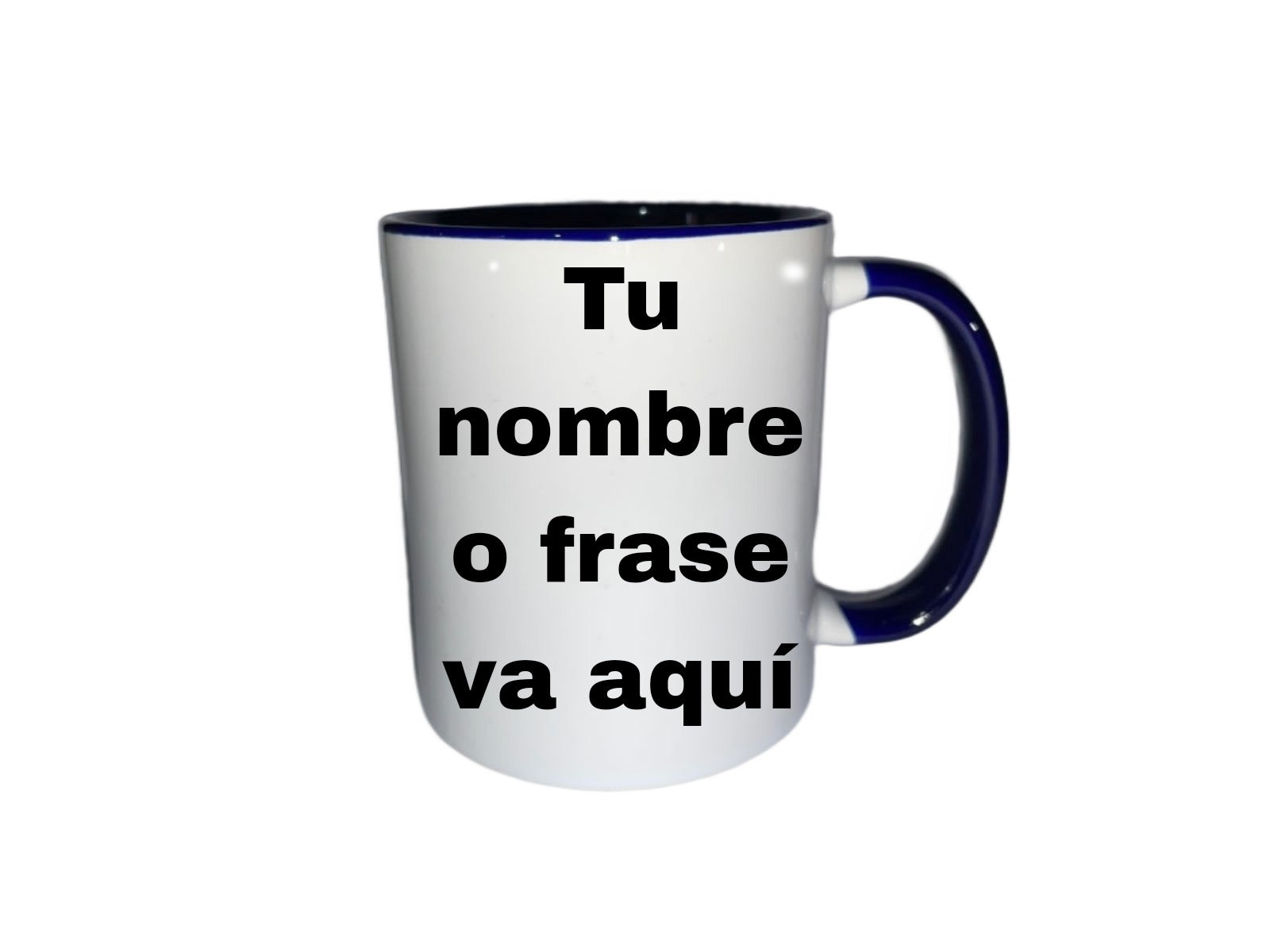 Taza Fondo De Color Azul Marino Inosuke Hashibira