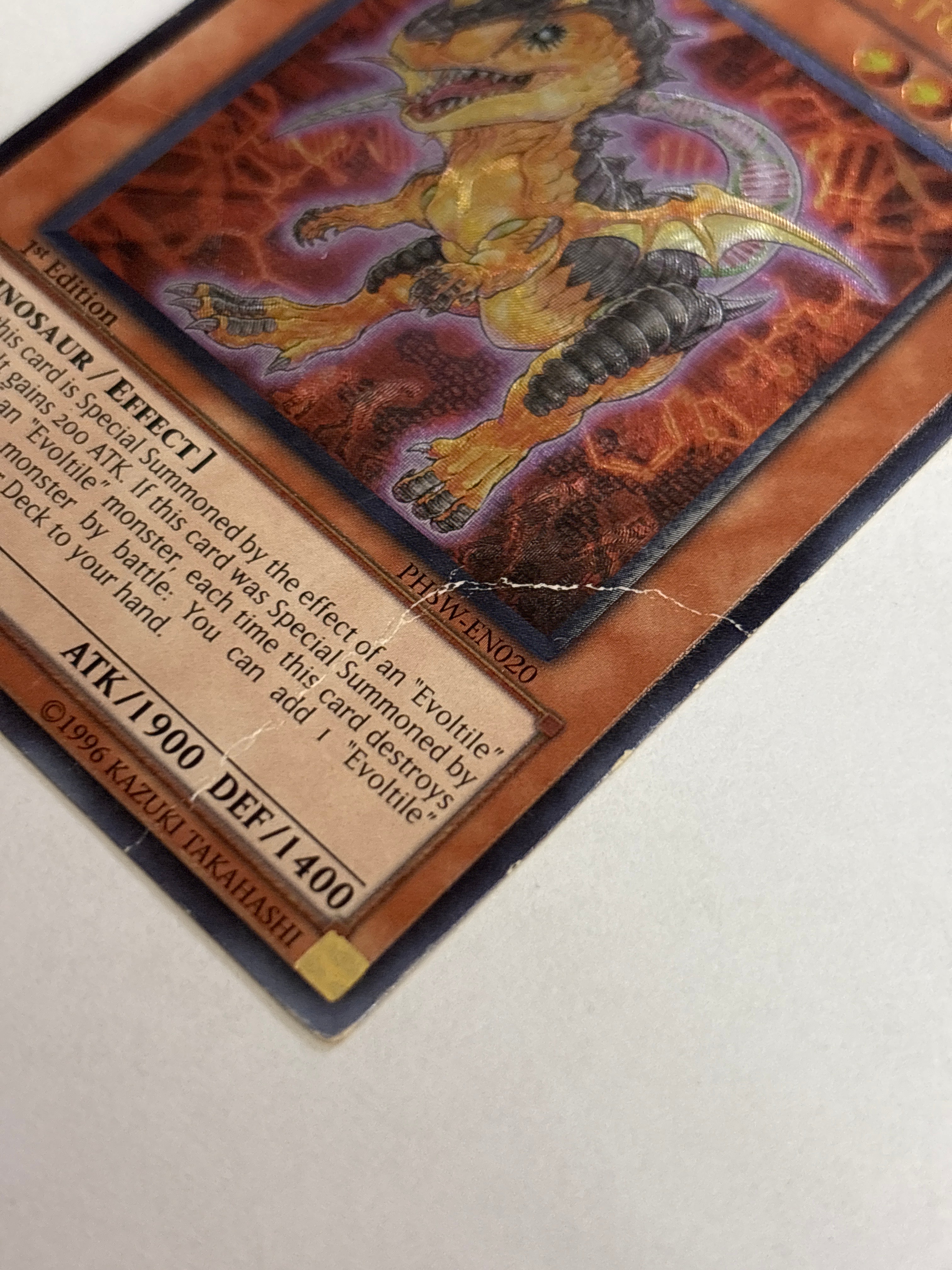 Yugioh! Evolsaur Cerato PHSW-EN020 1st Edition Ultimate DMG