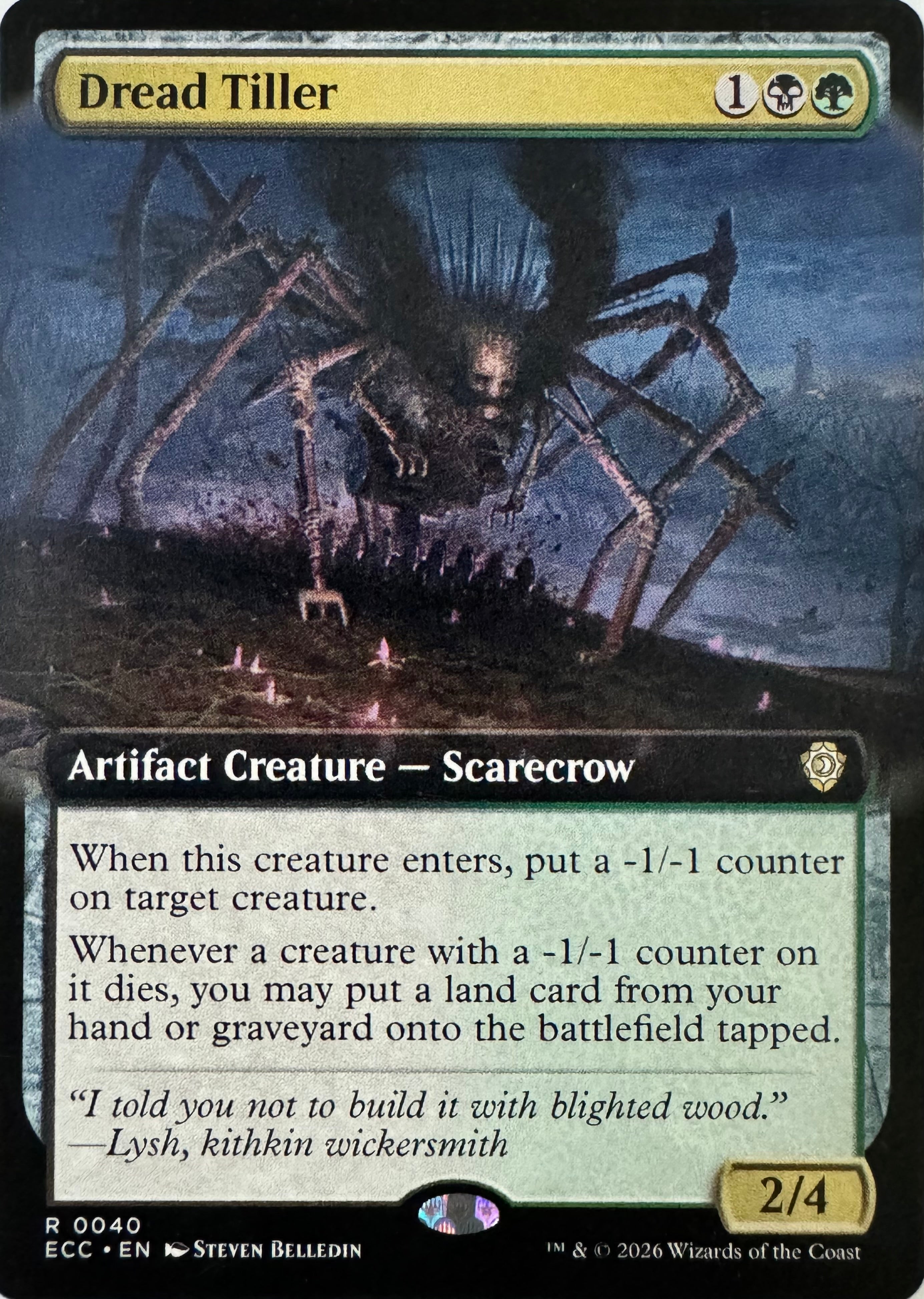 Magic Dread Tiller 0040 (Extended Art)