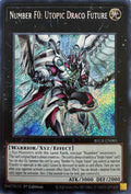 Yugioh! Number F0: Utopic Draco Future Blcr-en085 1st Edition Secret