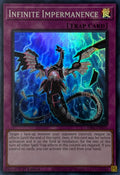 Yugioh! Infinite Impermanence Ra01-en075 1st edition Super rare
