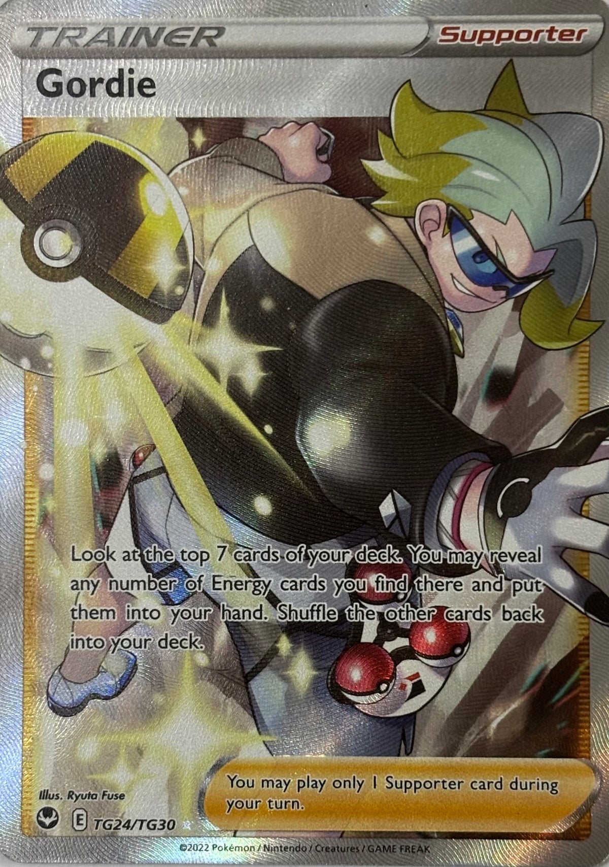 Pokemon Tcg Gordie Tg24/tg30 Full Art