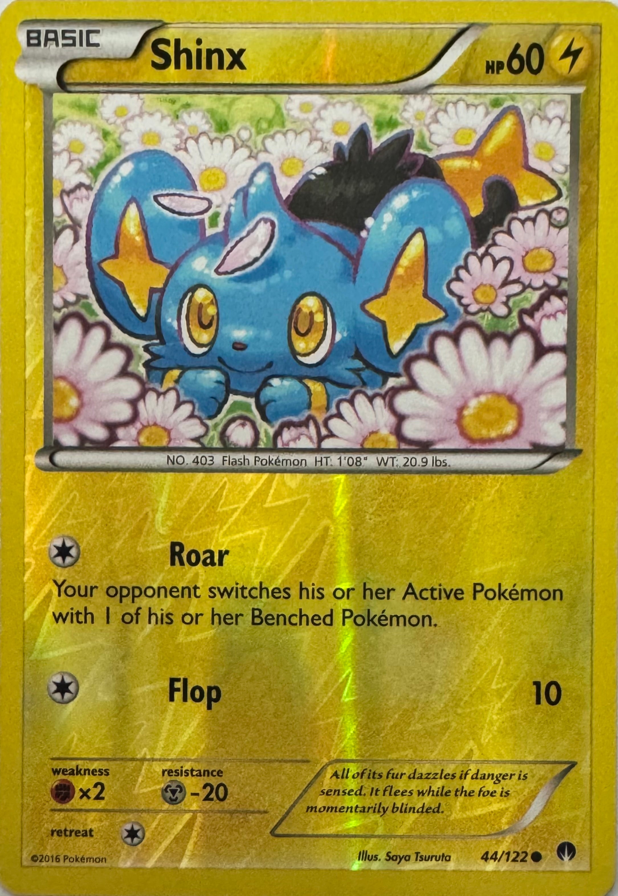Pokemon Tcg Shinx 44/122 Reverse