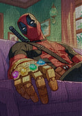Rompecabezas Dead Pool Marvel 120 Piezas