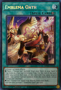 Yugioh! Emblema Oath Mp24-en146 1st Edition Prismatic