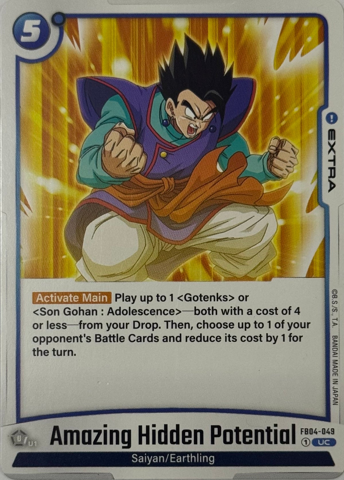 Dragon Ball Tcg Amazing Hidden Potential Fb04-049