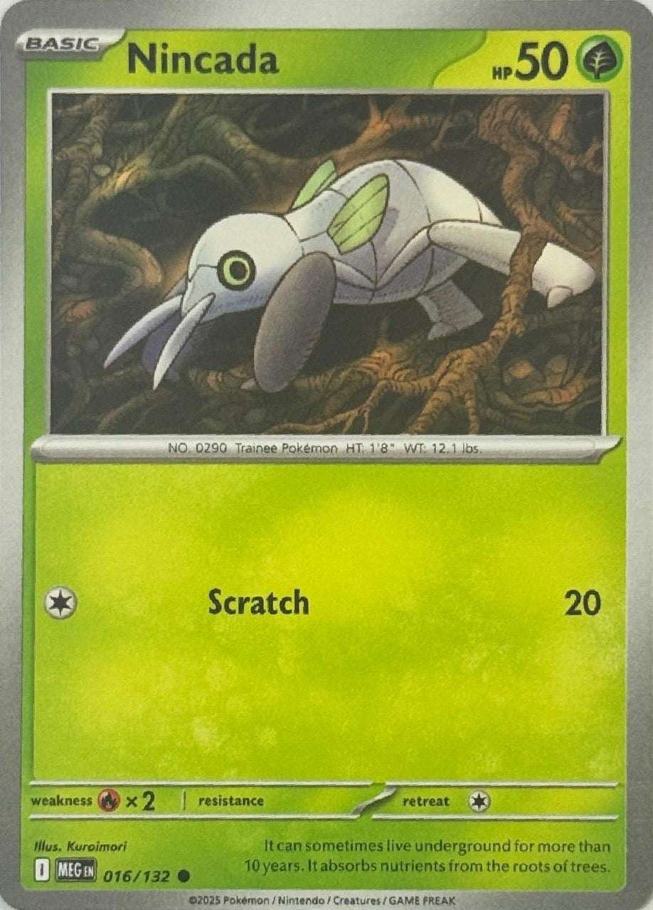 Pokemon Tcg Nincada 016/132