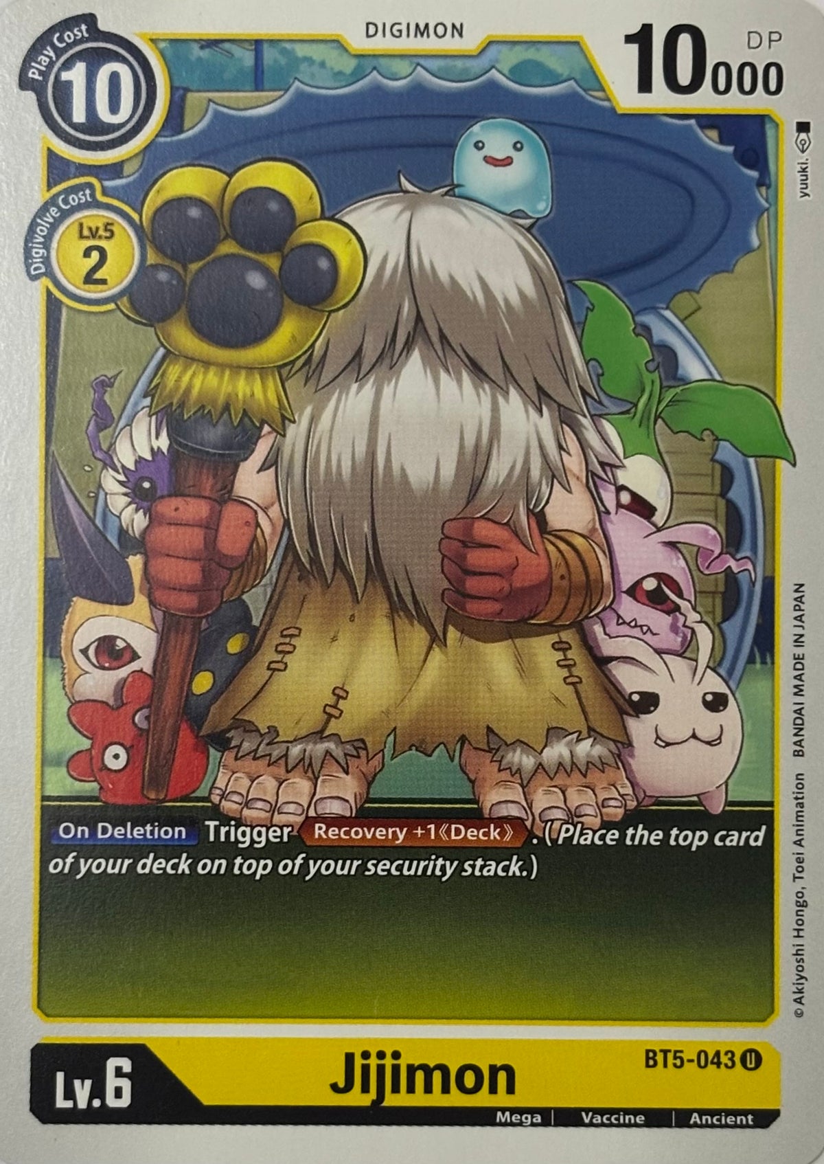 Digimon Tcg Jijimon Bt5-043