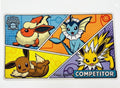 Playmat de evoluciones de eevee pokemon championship competitor oceania