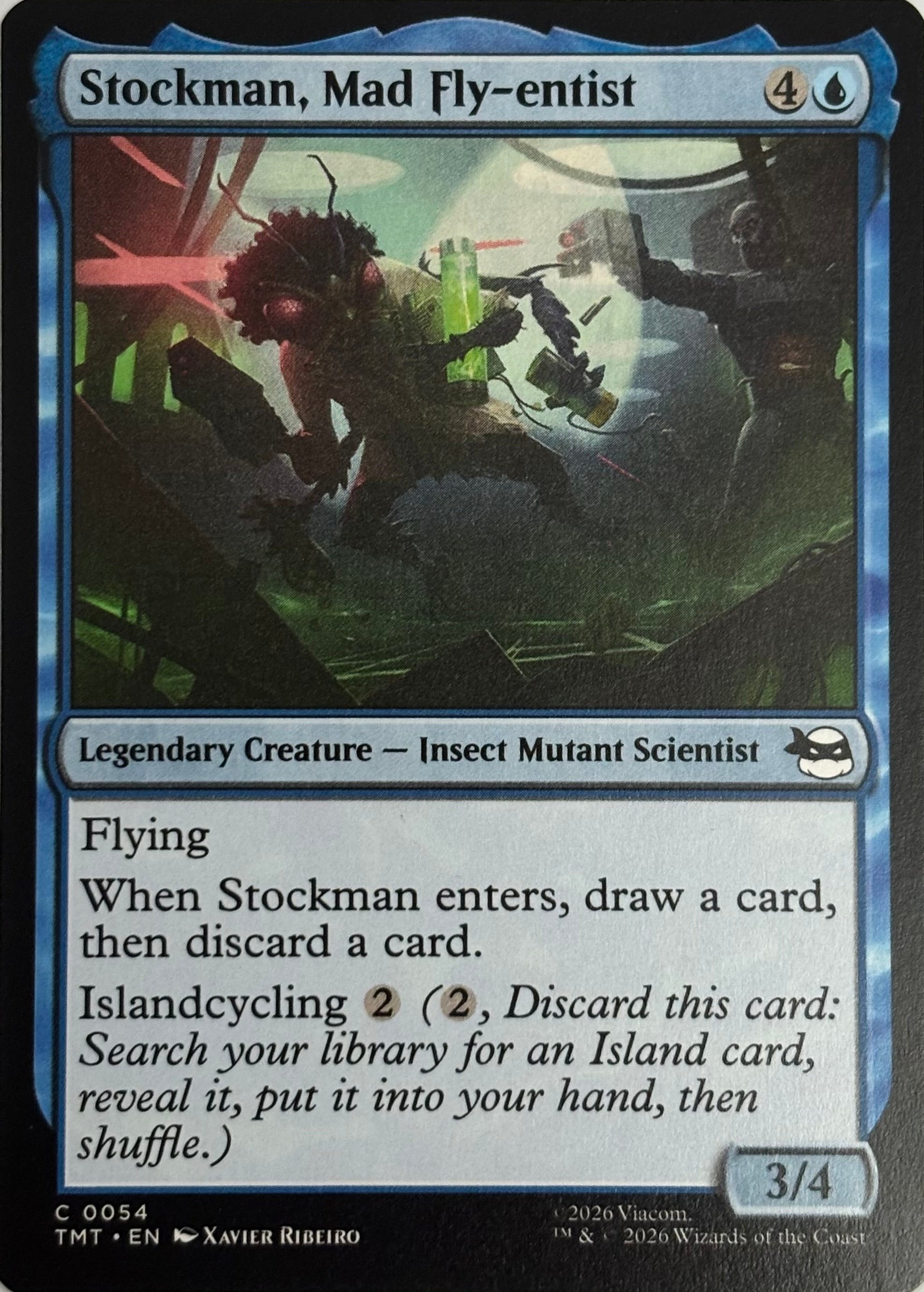 Magic tcg Stockman, Mad Fly-Entist 0054