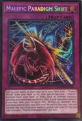 Yugioh! Malefic Paradigm Shift Mamo-en025 1st edition Secret rare