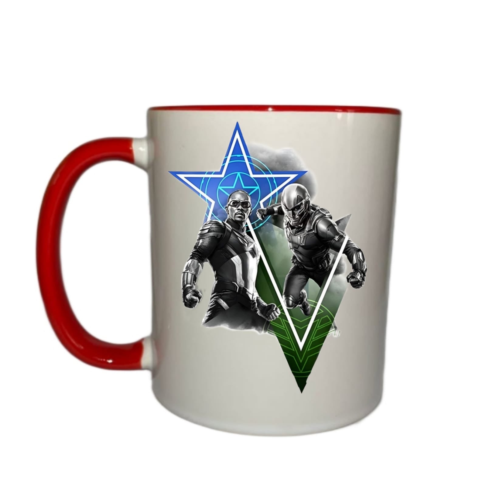 Taza Fondo De Color Rojo Marvel Captain America: Brave New World Expert Fighters