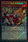Yugioh! Wind Unicorn Parallel, The Dracoslayer Mamo-en125 1st edition Secret rare