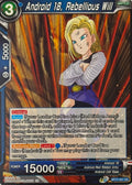 Dragon Ball Tcg Android 18, Rebellious Will Bt17-047