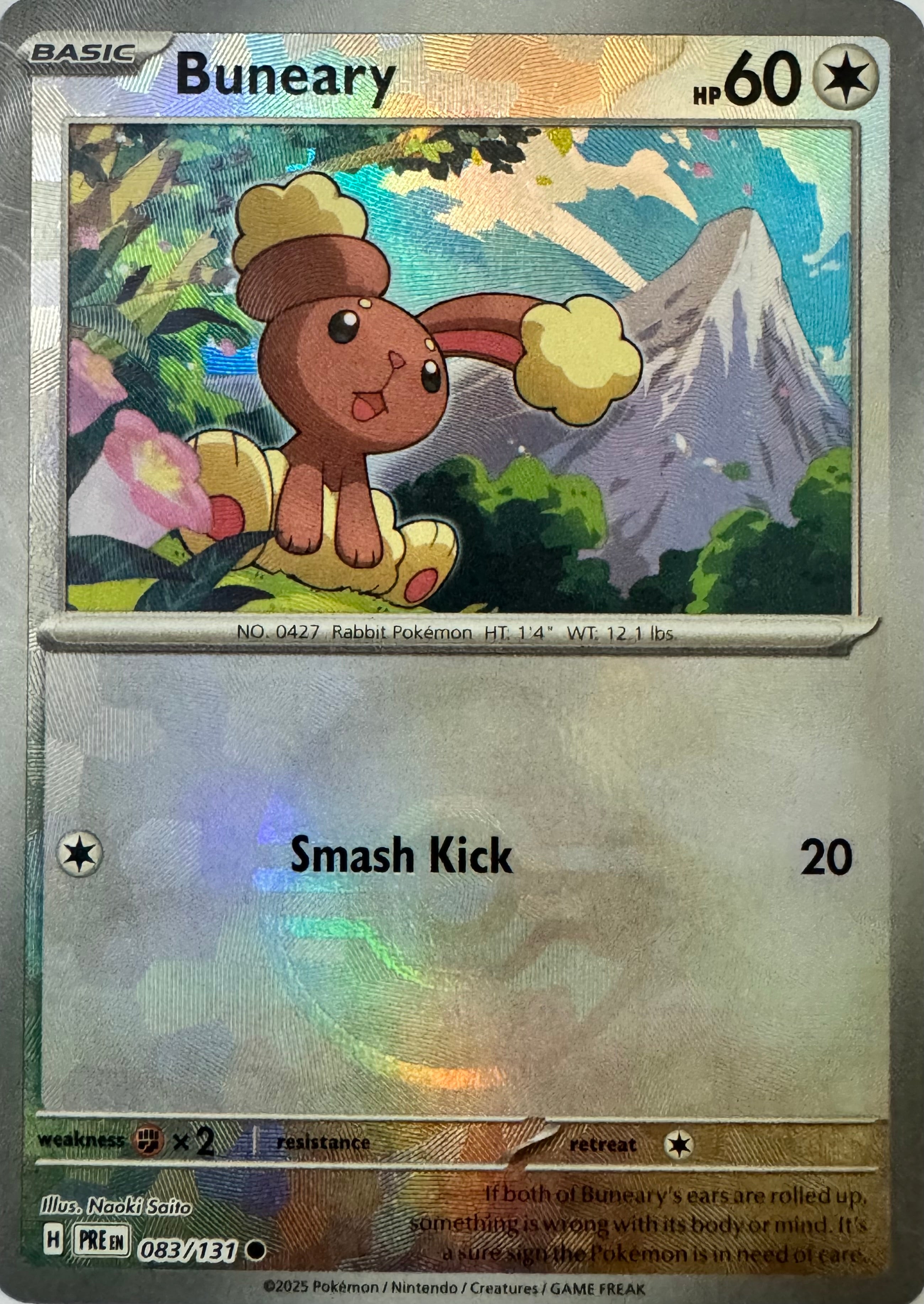 Pokemon Tcg Buneary 083/131 (Poke Ball)