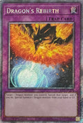 Yugioh! Dragon’s Rebirth Ra05-en078 1st Edition Platinum